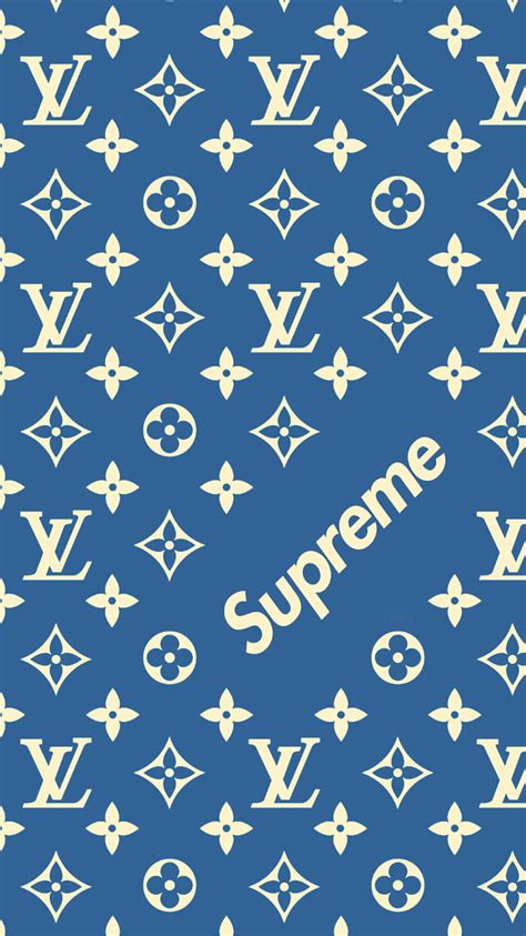 louis vuitton supreme live wallpaper girl|blue Louis Vuitton supreme wallpaper.